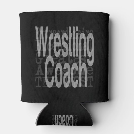 WrestCoach Extraordinaire Blikjeskoeler (Achterkant)