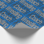 WrestCoach Extraordinaire Cadeaupapier (Hoek)