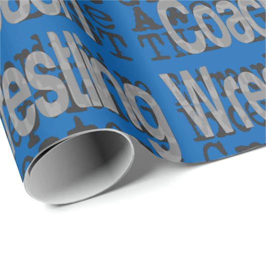 WrestCoach Extraordinaire Cadeaupapier (Rol Hoek)