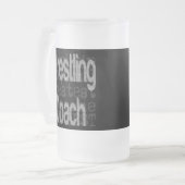 WrestCoach Extraordinaire Matglas Bierpul (Voorkant links)