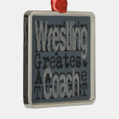 WrestCoach Extraordinaire Metalen Ornament (Rechts)