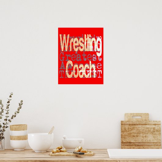 WrestCoach Extraordinaire Poster (Keuken)