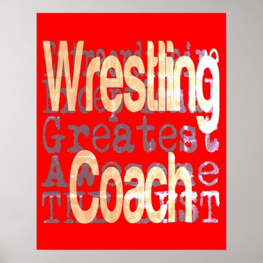 WrestCoach Extraordinaire Poster (Voorkant)