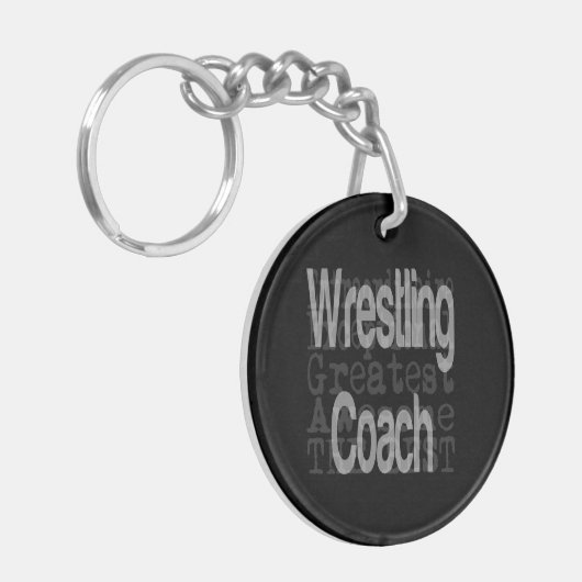 WrestCoach Extraordinaire Sleutelhanger (Voorkant Links)