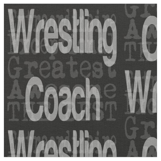 WrestCoach Extraordinaire Stof (Close Up)