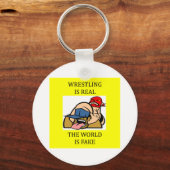 WRESTLAND is niet nep Sleutelhanger (Voorkant)