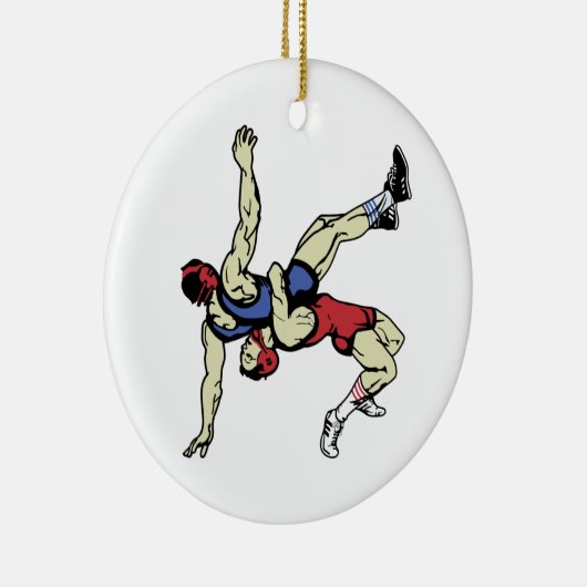 WRESTLAND KERAMISCH ORNAMENT (Rechts)