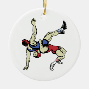 WRESTLAND KERAMISCH ORNAMENT