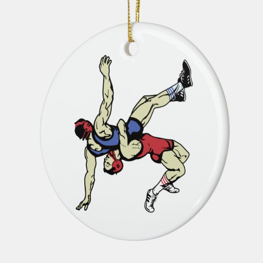 WRESTLAND KERAMISCH ORNAMENT (Links)