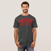 Wrestle Ohio Wrestling Freestyle Wrestler Gear T-shirt (Voorkant volledig)