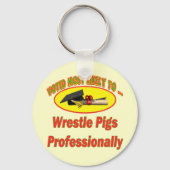 Wrestle Pigs Sleutelhanger (Voorkant)