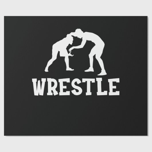Wrestle worstling Wrestler Gift Cadeaupapier (Vlak)