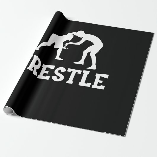 Wrestle worstling Wrestler Gift Cadeaupapier (Uitgerold)
