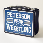 Wrestler ADD NAME School Athlete Wrestling Team (Voorkant)