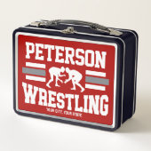 Wrestler ADD NAME School Athlete Wrestling Team (Voorkant)