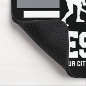 Wrestler ADD NAME School Athlete Wrestling Team Muismat (Hoek)