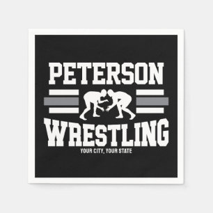 Wrestler ADD NAME School Athlete Wrestling Team Servet