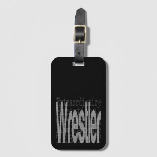 Wrestler Extraordinaire Bagagelabel
