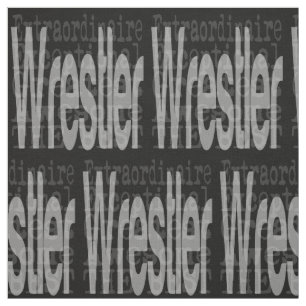 Wrestler Extraordinaire Stof