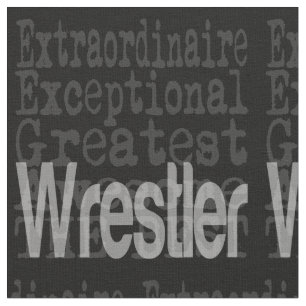Wrestler Extraordinaire Stof