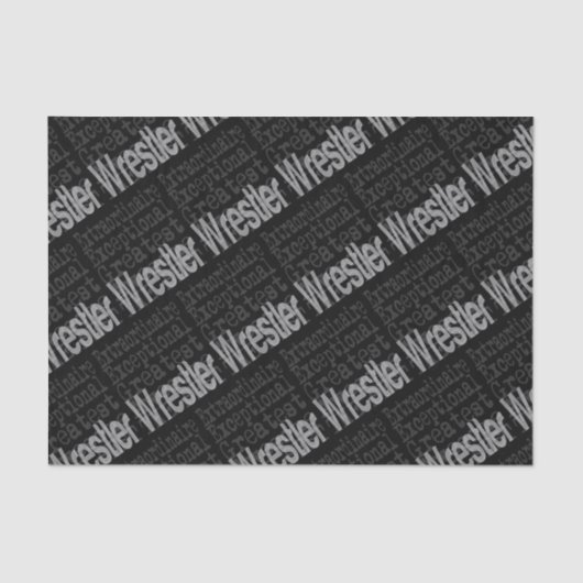 Wrestler Extraordinaire Tissuepapier (Voorkant)