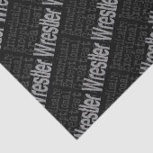 Wrestler Extraordinaire Tissuepapier (Detail)