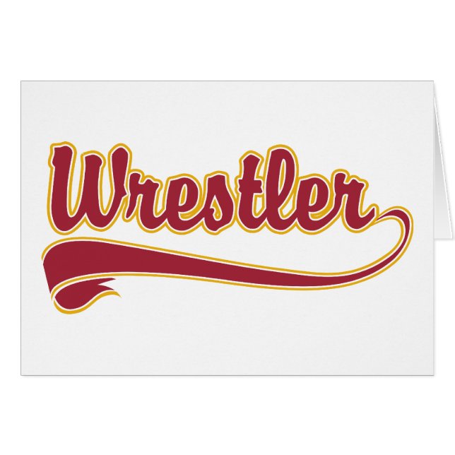Wrestler Gift (Voorkant Horizontaal)