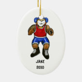Wrestler Ornament (Achterkant)