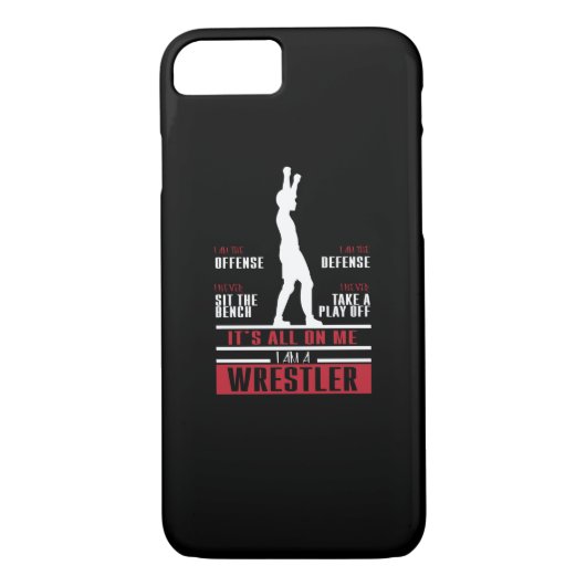 Wrestler spoelverkuistel Case-Mate iPhone case (Achterkant)
