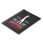 Wrestler spoelverkuistel notitieboek (Linkerzijde)