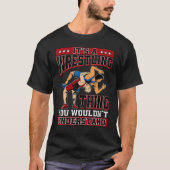 Wrestler Wrestling Pro Wrestler Idee Boys Mannen T-shirt (Voorkant)