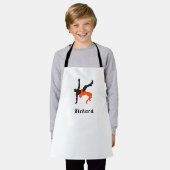 Wrestler Wrestling Silhouettes Sport Aangepaste na Schort (Gedragen)