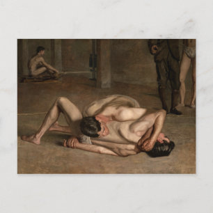 Wrestlers Briefkaart