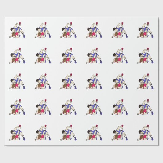 Wrestlers Cadeaupapier (Vlak)