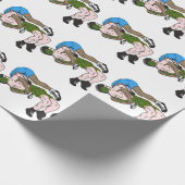 Wrestlers Cadeaupapier (Hoek)