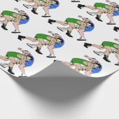 Wrestlers Cadeaupapier (Hoek)