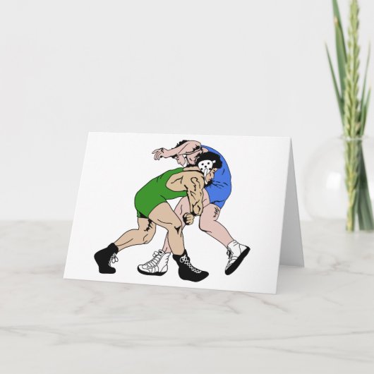 Wrestlers Kaart (Voorkant)