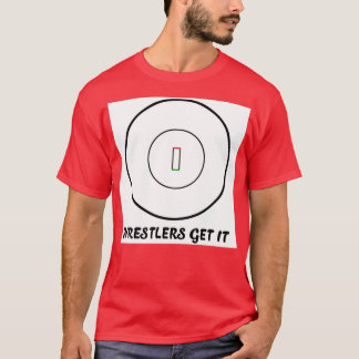 Wrestlers krijgen het t-shirt