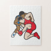Wrestlers Legpuzzel (Verticaal)