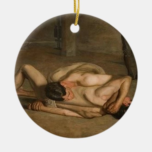 Wrestlers Ornament (Voorkant)