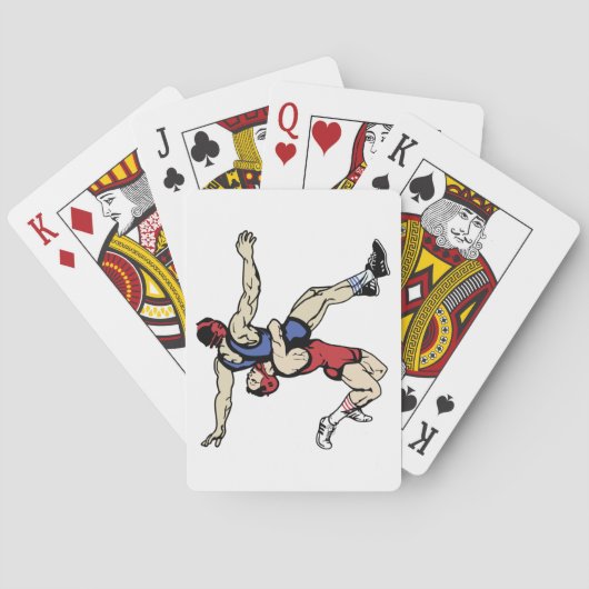 Wrestlers Pokerkaarten (Achterkant)