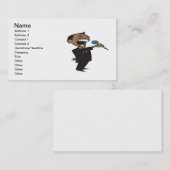 Wrestling Announcer Visitekaartje (Voorkant / Achterkant)