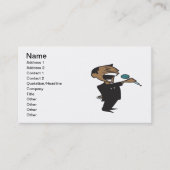 Wrestling Announcer Visitekaartje (Voorkant)