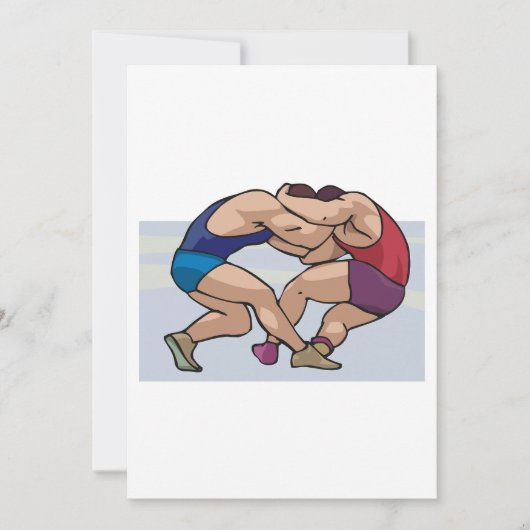 Wrestling Bout Kaart (Voorkant)
