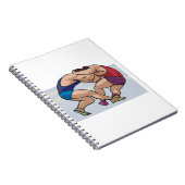 Wrestling Bout Notitieboek (Rechterzijde)