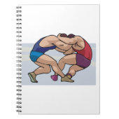 Wrestling Bout Notitieboek (Voorkant)