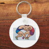 Wrestling Bout Sleutelhanger (Voorkant)