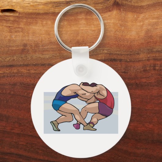 Wrestling Bout Sleutelhanger (Voorkant)