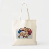 Wrestling Bout Tote Bag (Voorkant)