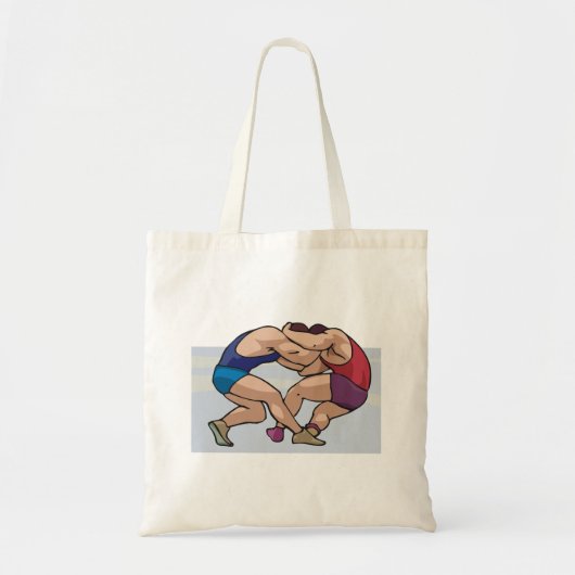 Wrestling Bout Tote Bag (Voorkant)